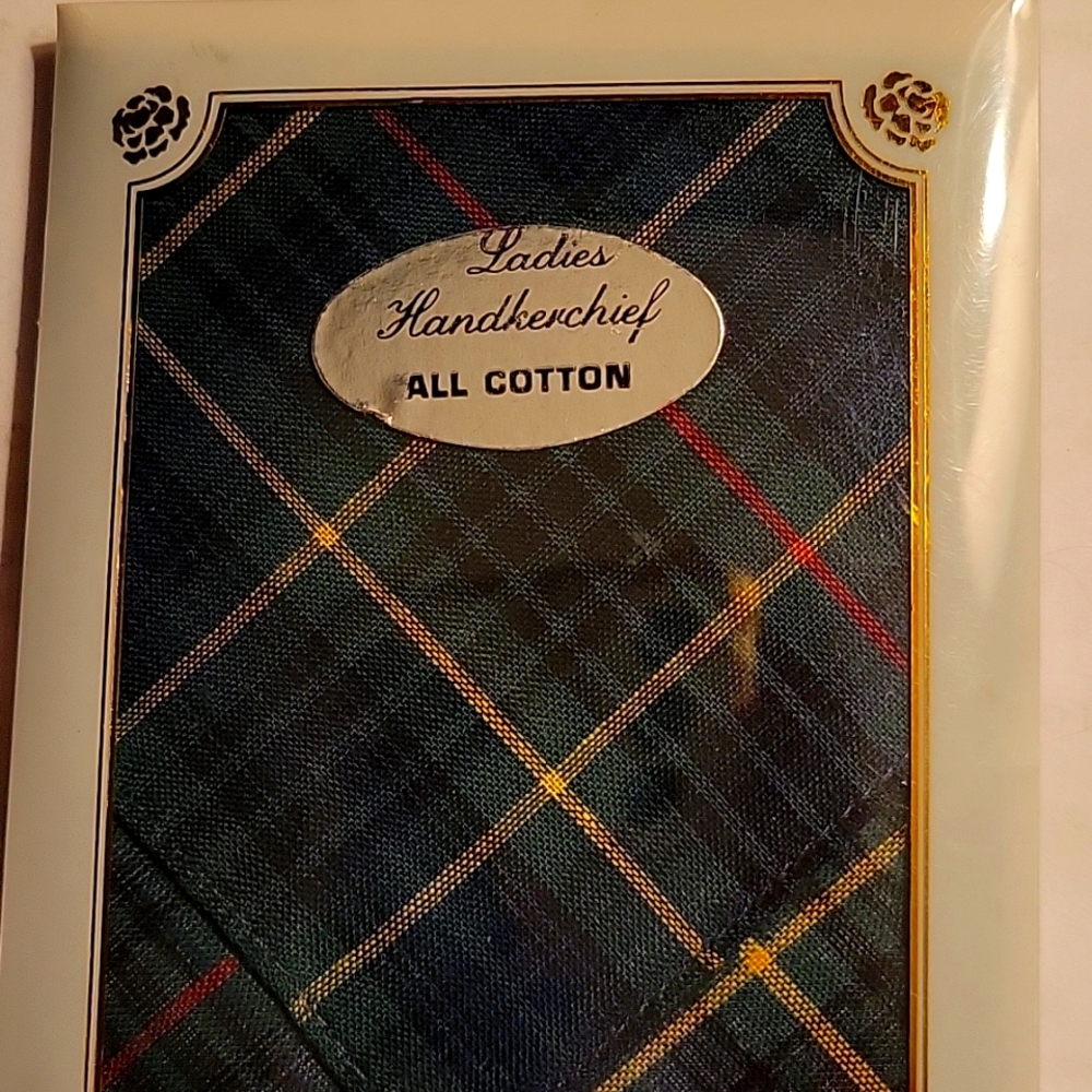 Ladies Tartan Hankerchief